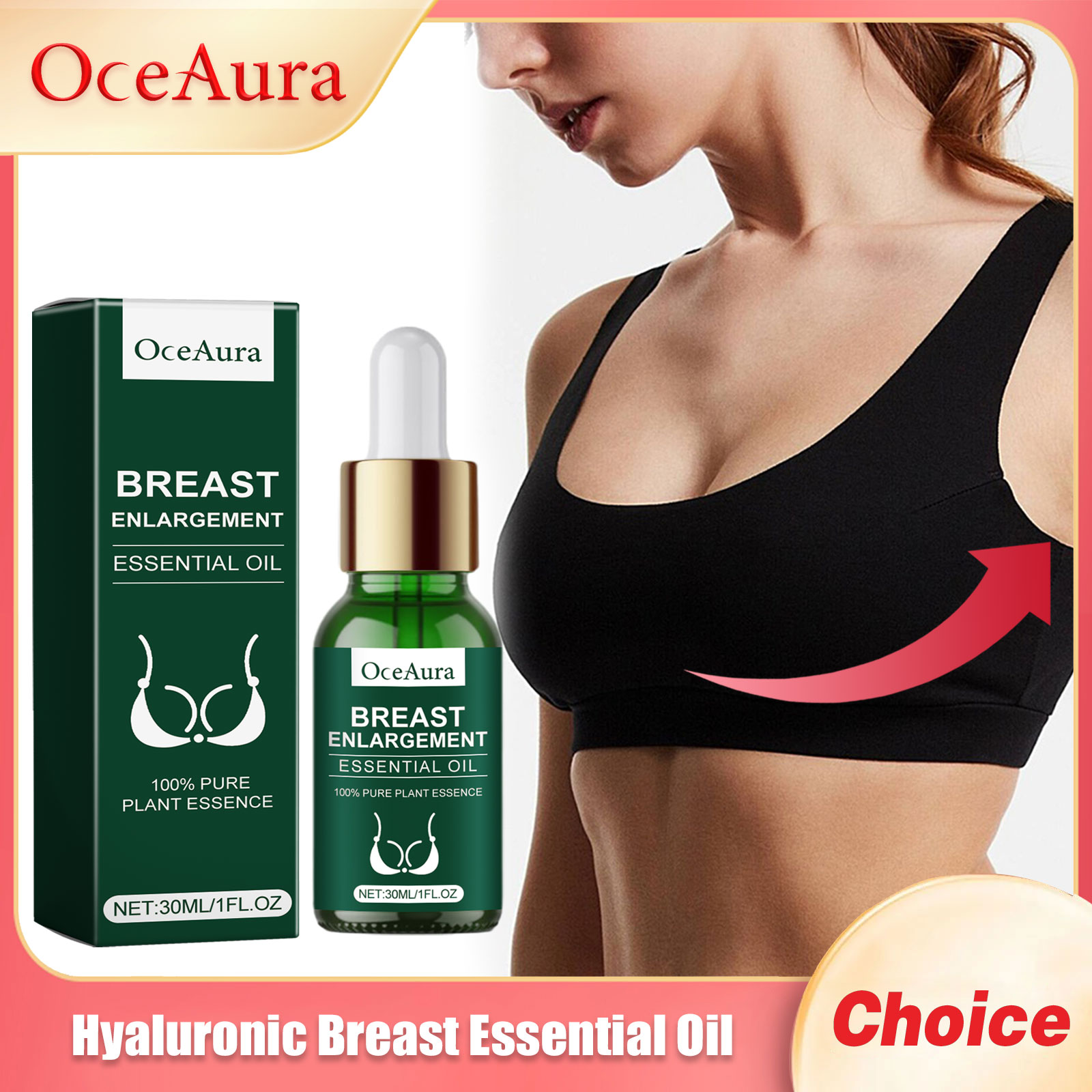 Crossfit Lifting - Rose Breast Essential Oil อวบ Full