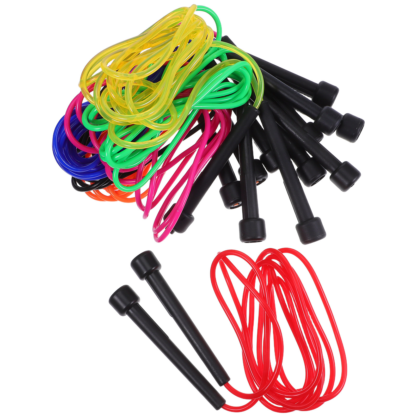 Skipping Rope Pvc - เชือกกระโดดปรับระดับได้ 7 ชิ้น ทำจาก PVC สำหรับออกกำลังกาย
