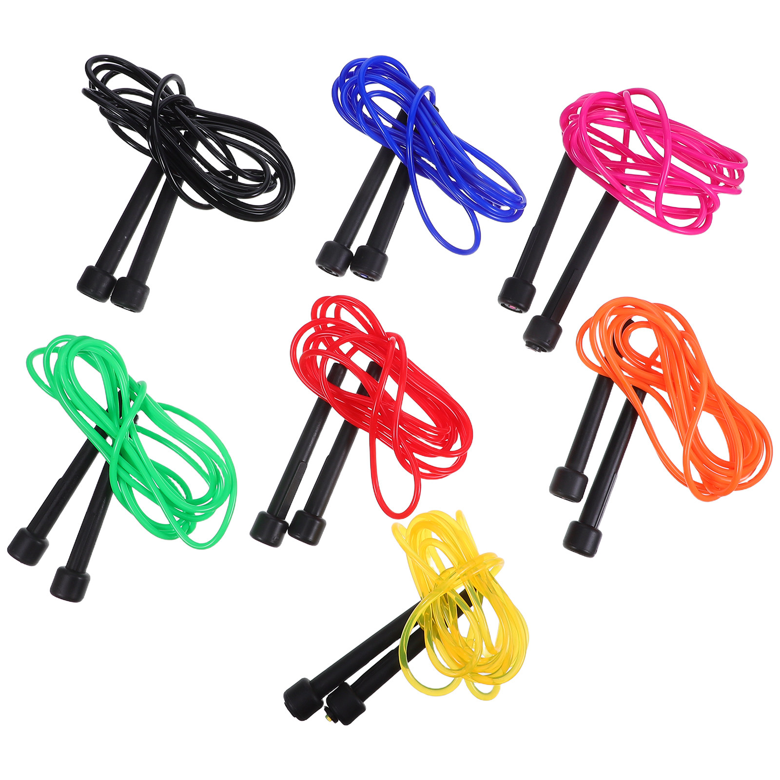 เชือกกระโดดปรับระดับได้ 7 ชิ้น - Skipping Rope Pvc บทวิจารณ์และราคา