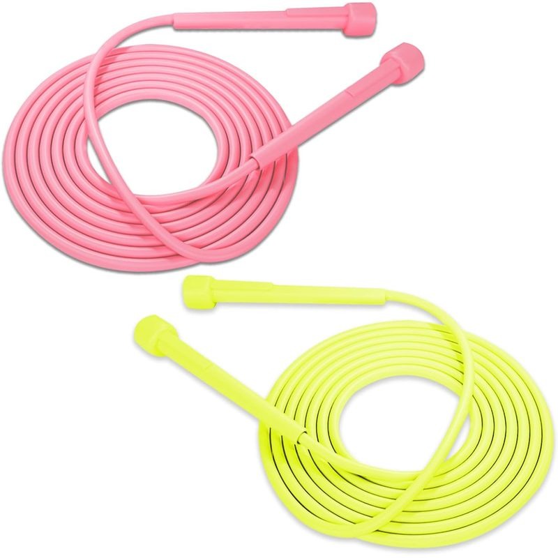 เชือกกระโดดกันลื่น PVC แบบปรับ - Skipping Rope Pvc บทวิจารณ์และราคา