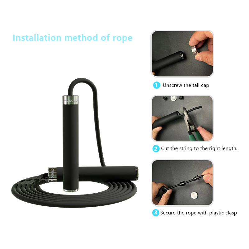 เชือกกระโดดสำหรับฝึกมวยสำหรับผ - Skipping Rope Pvc บทวิจารณ์และราคา